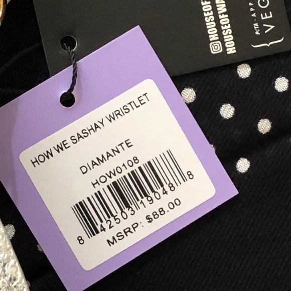 House of Want H.O.W. We Sashay Bag  Color: Diamante - Picture 11 of 11